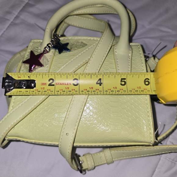 Steve Madden Neon Yellow Mini Bag - Picture 15 of 16